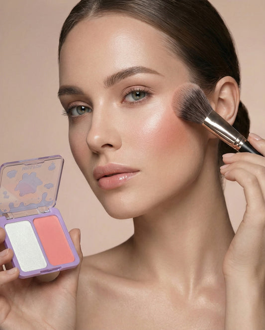 RUBOR E ILUMINADOR DUO BEAR SUPER CUTE