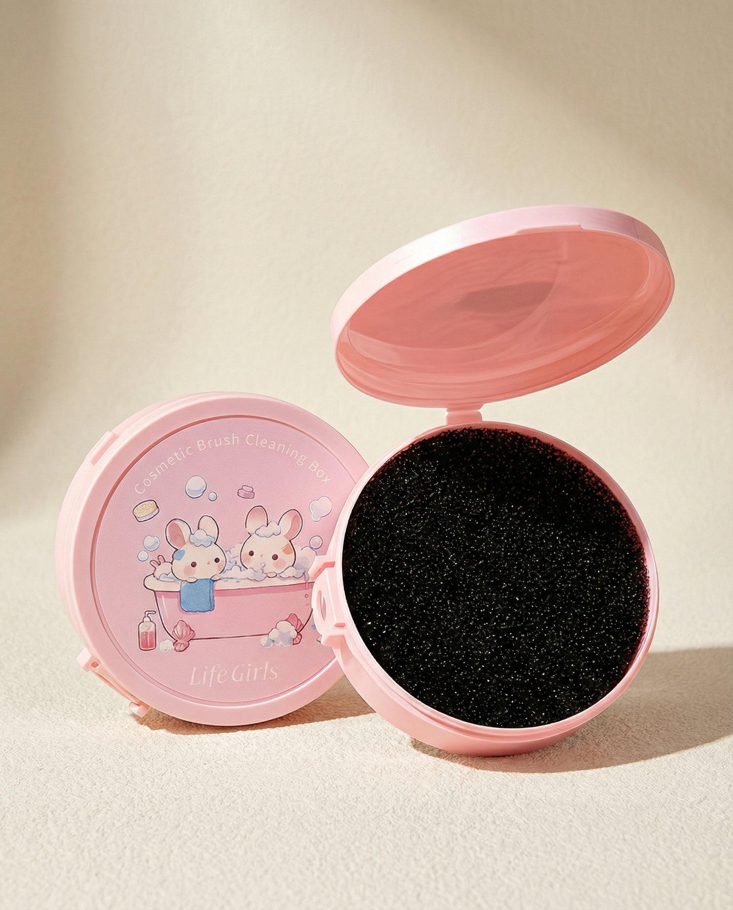 Caja limpiadora de brochas